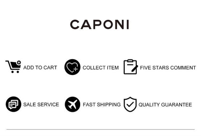 CAPONI Polarized Men Sunglasses Outdoor Sport Fishing Sun Glasses Square Anti-Oil and Water Blue HD Lenses Black Shades CP36505