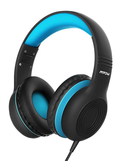 Écouteurs filaires Ow CH6S avec microphone pour enfants, matériau de qualité alimentaire, écouteurs supra-auriculaires pour enfants, IPad Kindle Morning, Max 85dB