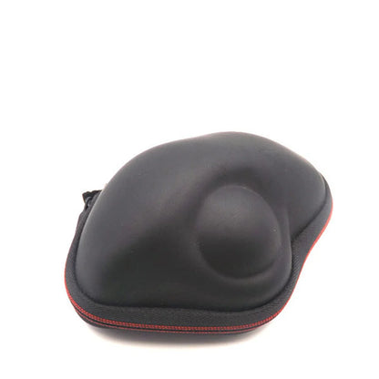 2400DPI Trackball Mouse ,2.4G & Bluetooth Rechargeable Mouse with EVA Case Bag Vertical Ergonomic Mice for Laptop iPad Mackbook