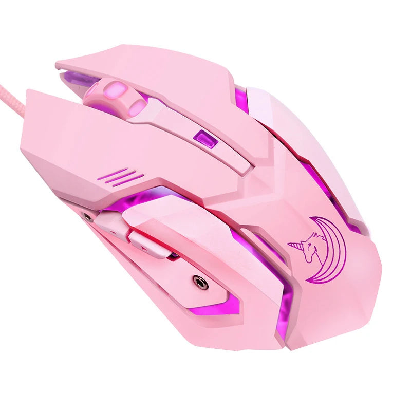 New 2022 Silent Wired Computer Mouse LED Backlight Ergonomic PC Notebook Computer Mouse Variety Optional Computer Accessories