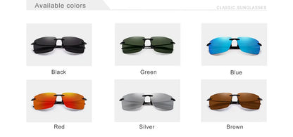 KINGSEVEN Brand Polarized Sunglasses Men Fashion Rimless Lens Driving Square Sun Glasses Male Women TR90 Goggle Zonnebril