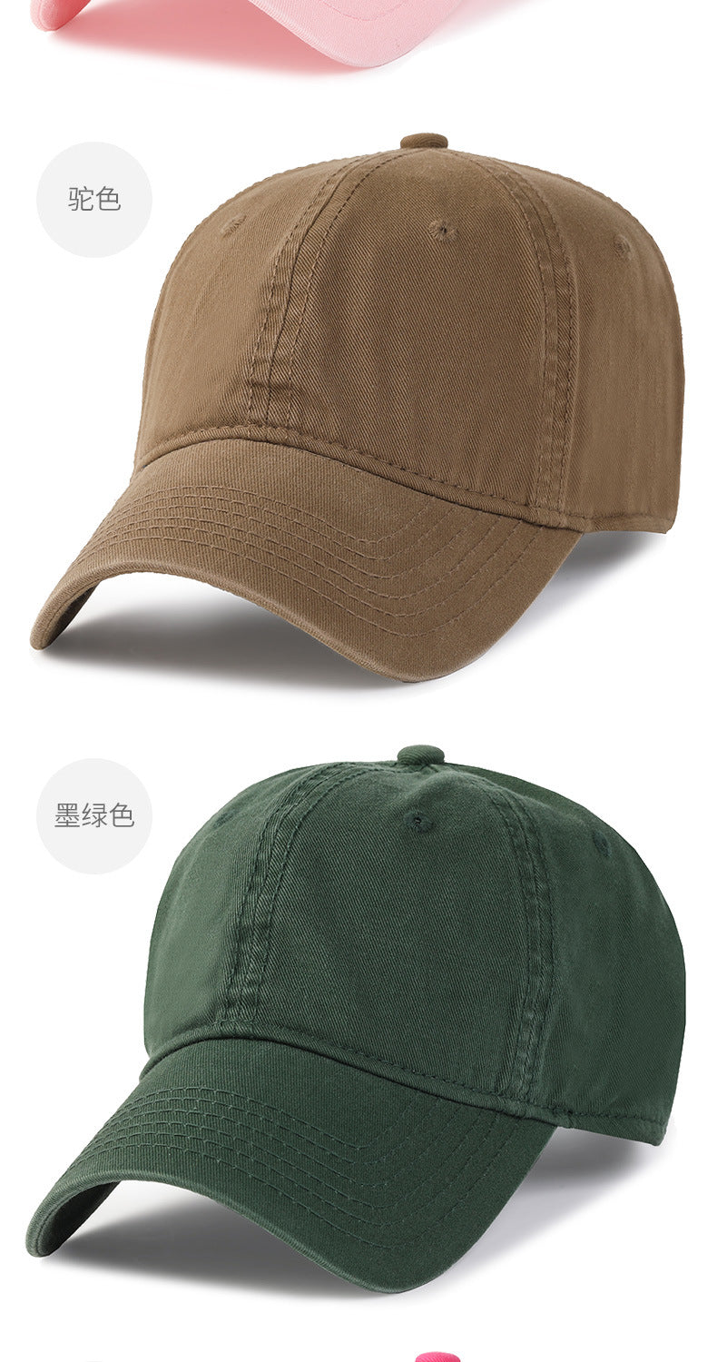 Men Women Oversize XXL 100% Cotton Baseball Cap,Large Baseball Hat for Big Heads 56-63cm(23.5"-25.5"),Adjustable Plain Dad Cap