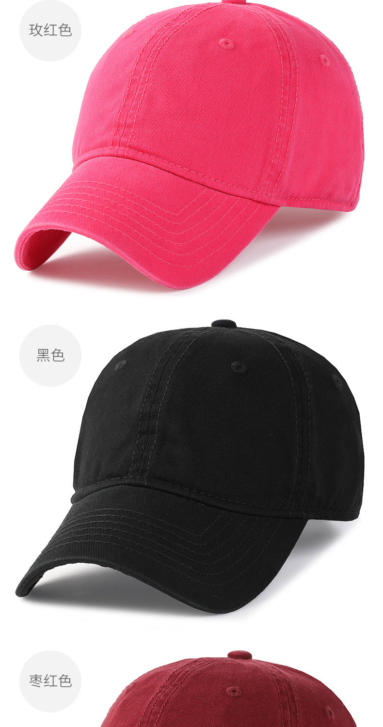 Men Women Oversize XXL 100% Cotton Baseball Cap,Large Baseball Hat for Big Heads 56-63cm(23.5"-25.5"),Adjustable Plain Dad Cap