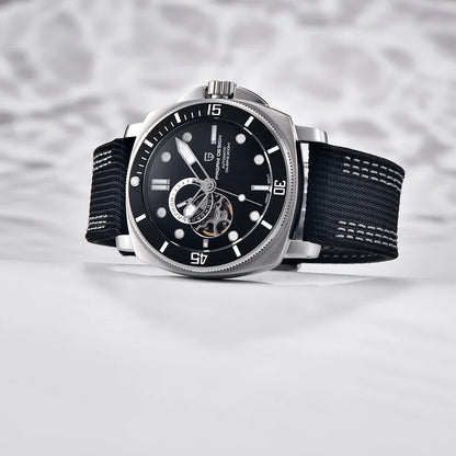 PAGANI DESIGN 2026 Original 43MM Men's Automatic Mechanical Watch NH39 200M Waterproof AR Sapphire Mirror Watches For Men ﻿