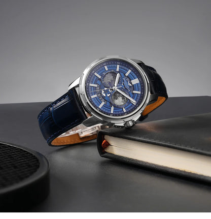 BORIAGE(BOAIJIUA) Fully Automatic Mechanical Men's Watch Original Design Mechanical Watches Waterproof Luminous Wristwatch