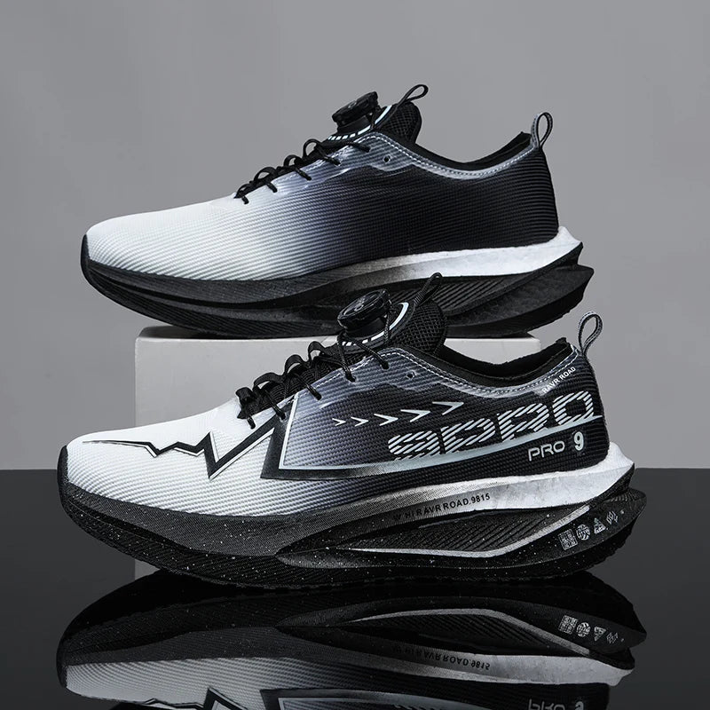 Casual Running Shoes Men Marathon Sports Carbon Board Breathable Lightweight Women's Comfortable Athletic Nonskid Sneakers 2026