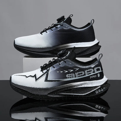 Casual Running Shoes Men Marathon Sports Carbon Board Breathable Lightweight Women's Comfortable Athletic Nonskid Sneakers 2026