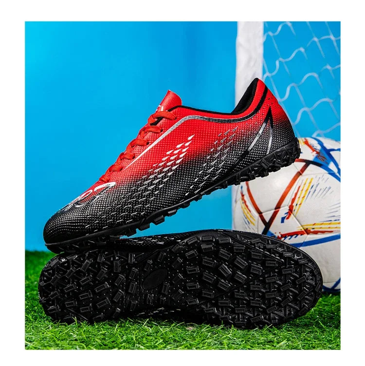 Chaussures de football professionnelles pour hommes, résistantes, décontractées, de haute qualité, confortables, chaussures de football originales ultralégères