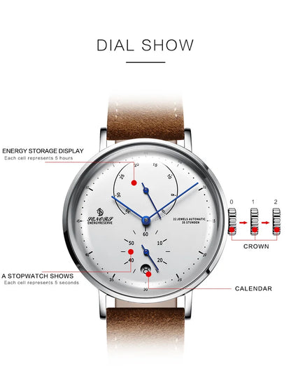 NEW Watch For Men Top Brand Luxury Sport Automatic Mechanical Men's Watches Military Style Waterproof Wristwatch Men Watch