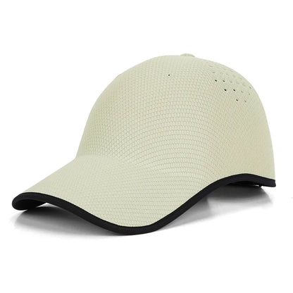 Seamless Baseball Cap for Men Quick Drying Packable Sports Hat Outdoor Fishing Climbing Sport Lightweight Visor Cap Sun Hat