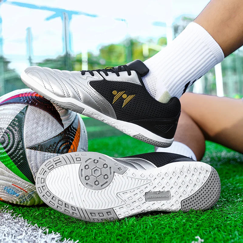 High-quality New Men Football Boots Grass High-top Futsal Sneakers Soccer Shoes Non-Slip Match Indoor Hot-selling Outdoor Sports