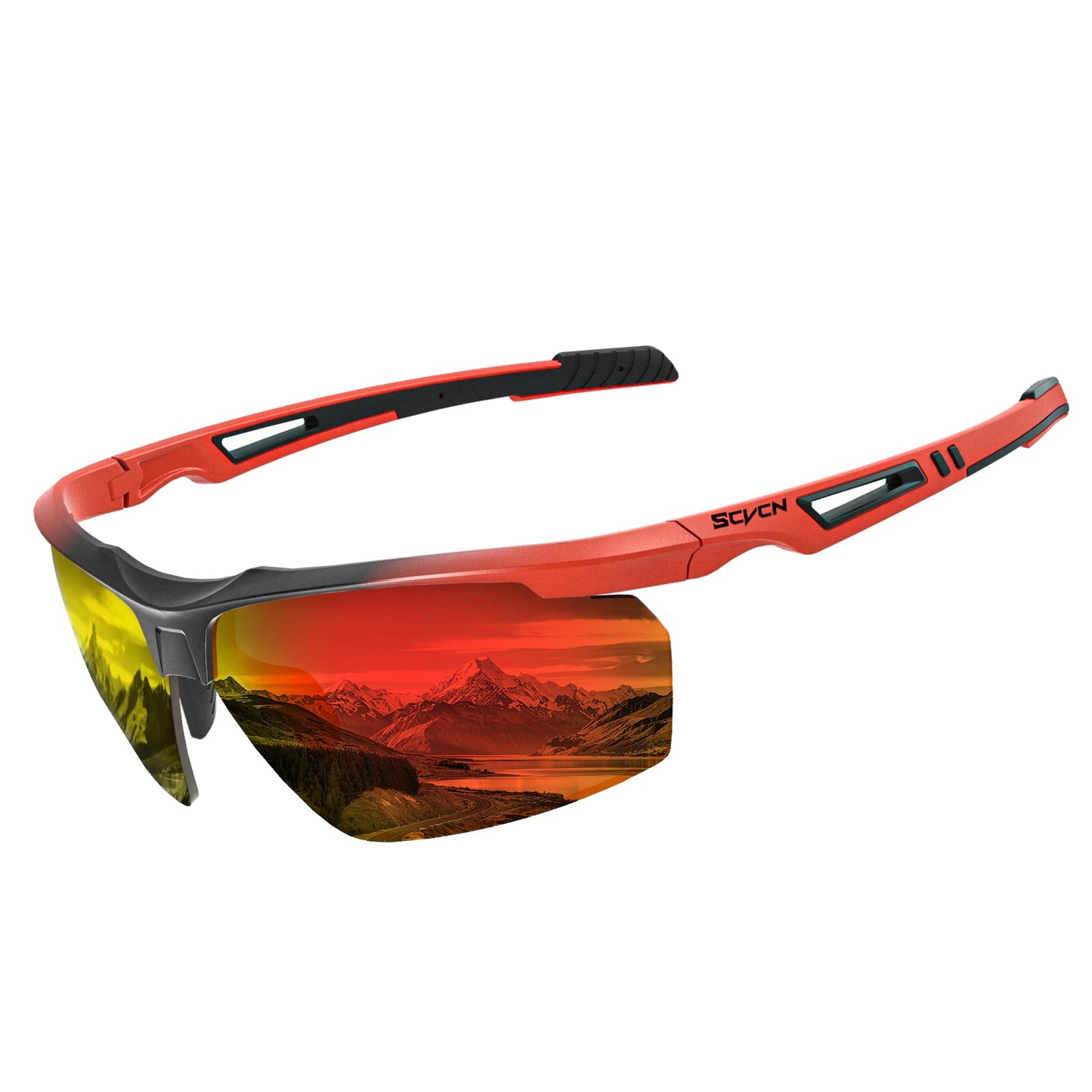 SCVCN-Polarized Cycling Glasses Running Sunglasses UV Protection Bicycle Sports MTB Road Bike Eyewear for Women Cycle Goggles