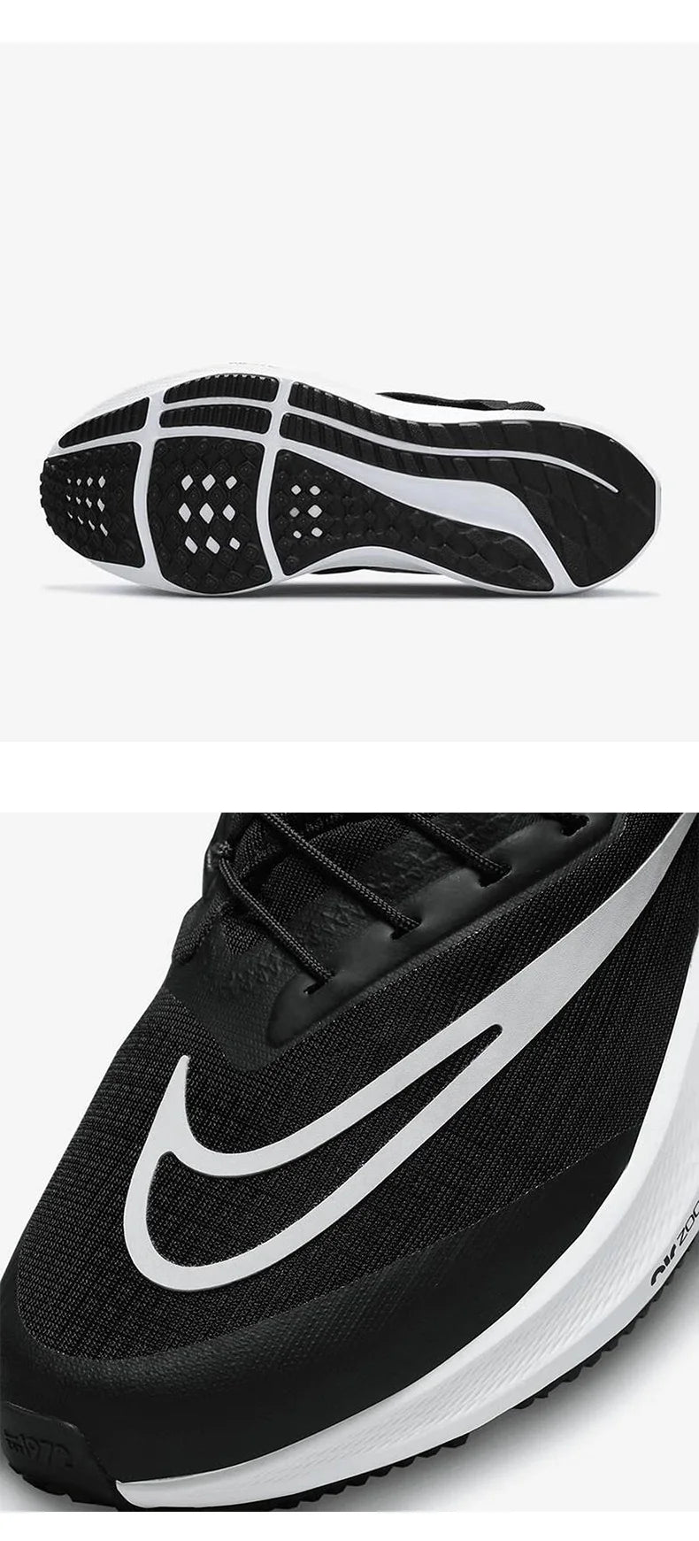 Nike Official Genuine Air Zoom New Men's and Women's Lightweight Running Shoes DJ7383-001