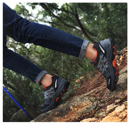 Scarpe da trekking da uomo Brand in mesh traspirante, scarpe da viaggio outdoor impermeabili per caccia e pesca, scarpe sportive da montagna, fuoristrada e riding