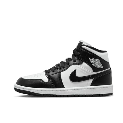 Nike Air Jordan 1 Mid Unisex Basketball Shoes Classic Design, Slip-resistant and Durable, Exceptional Performance BQ6472-009