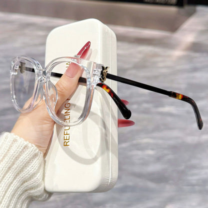 New Korean Style Square and Round Frame Casual Commuting Fashion Sunglasses for Women DS-8235