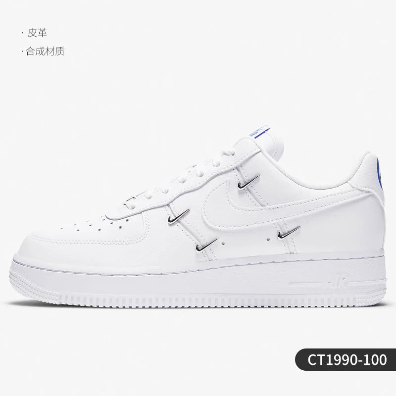 Nike eredeti AIR FORCE 1 Air Force No.1 női alacsony szárú szabadidős cipő CT1990-100
