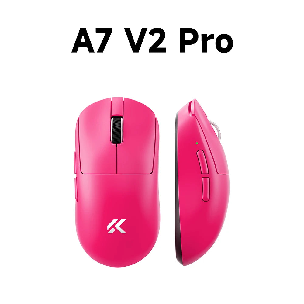MCHOSE A7 V2 Lightweight Wireless Gaming Mouse, PAW3950 Sensor, Dual 8000Hz Polling Rate, 42000 DPI Wireless Esports Gaming Mouse