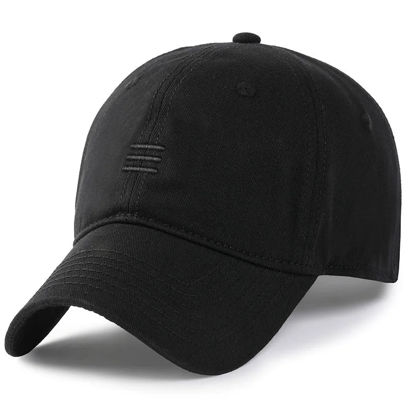 Men Women Oversize XXL 100% Cotton Baseball Cap,Large Baseball Hat for Big Heads 56-63cm(23.5"-25.5"),Adjustable Plain Dad Cap