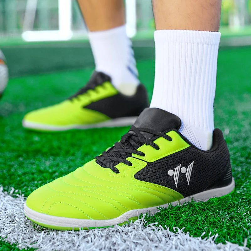 High-quality New Men Football Boots Grass High-top Futsal Sneakers Soccer Shoes Non-Slip Match Indoor Hot-selling Outdoor Sports