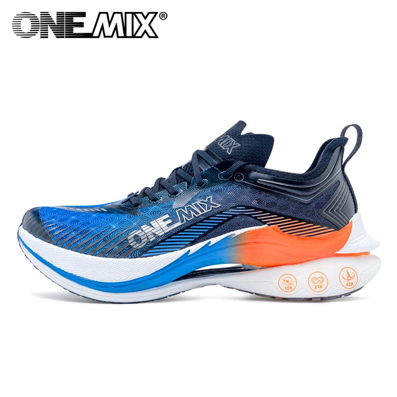 ONEMIX Marathon-Laufschuhe mit Carbonplatte, professionelle stabile Stütze, Stoßdämpfung, ultraleichte Rebound-Sneaker