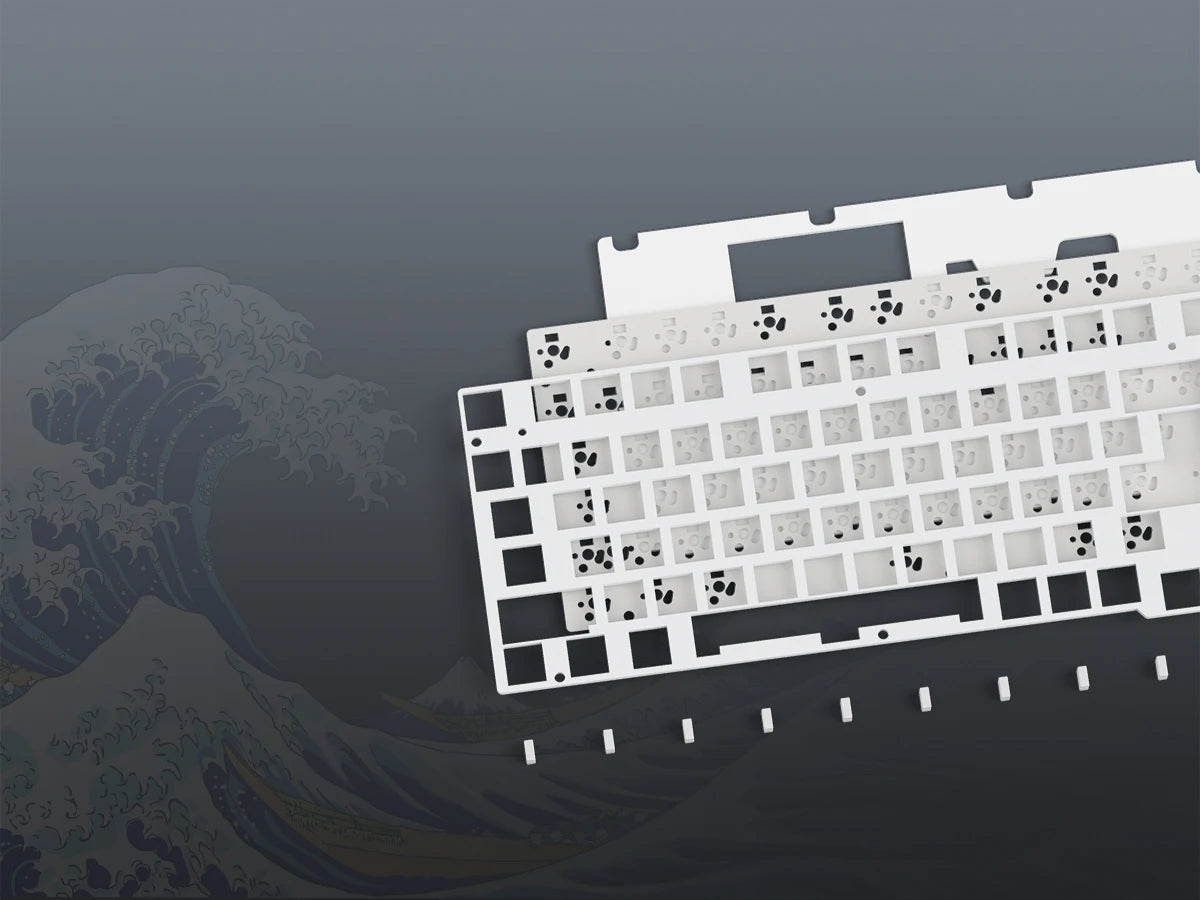 womier S-K80 Gamer Keyboard with Color OLED Display Mechanical Gaming Keyboard Hot Swappable Gasket Mount RGB Custom Keyboard