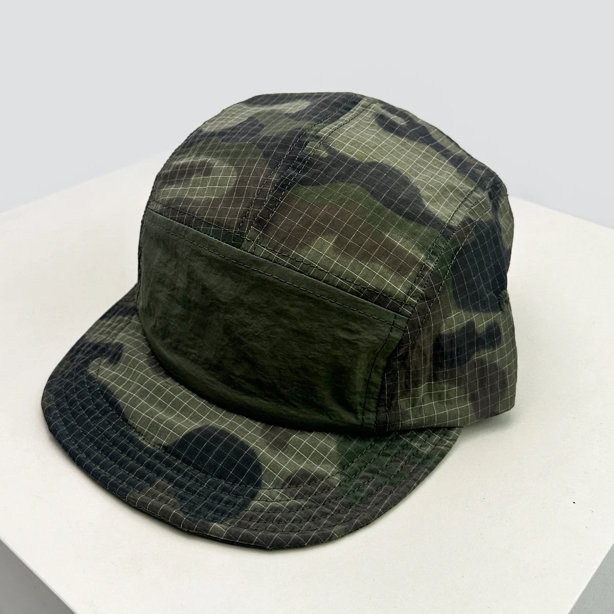 Unisex CAMO hurtigtørrende baseballkasketter med bogstavbroderi, solskærm, farveblokke, åndbare, personlige kasketter med skygge, alsidige ind