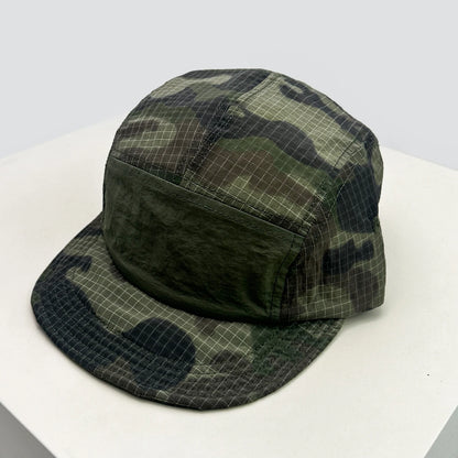 Unisex CAMO hurtigtørrende baseballkasketter med bogstavbroderi, solskærm, farveblokke, åndbare, personlige kasketter med skygge, alsidige ind
