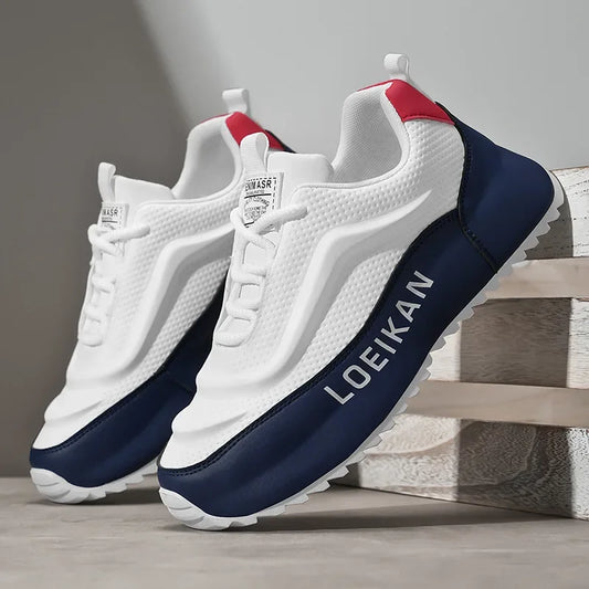 Sapatilhas de Caminhada e Corrida para Homem, Casuais, Leves, para Ténis, Desportivas, Respiráveis, Nova Moda, Tamanho Grande 47