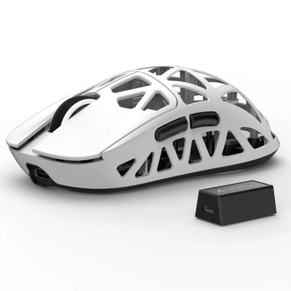 ATTACK SHARK R2 gamingmus i magnesiumlegering PAW3950, tri-mode, 8000hz, 42000 DPI, 45g ultralätt, mikrobrytare med 100M klick