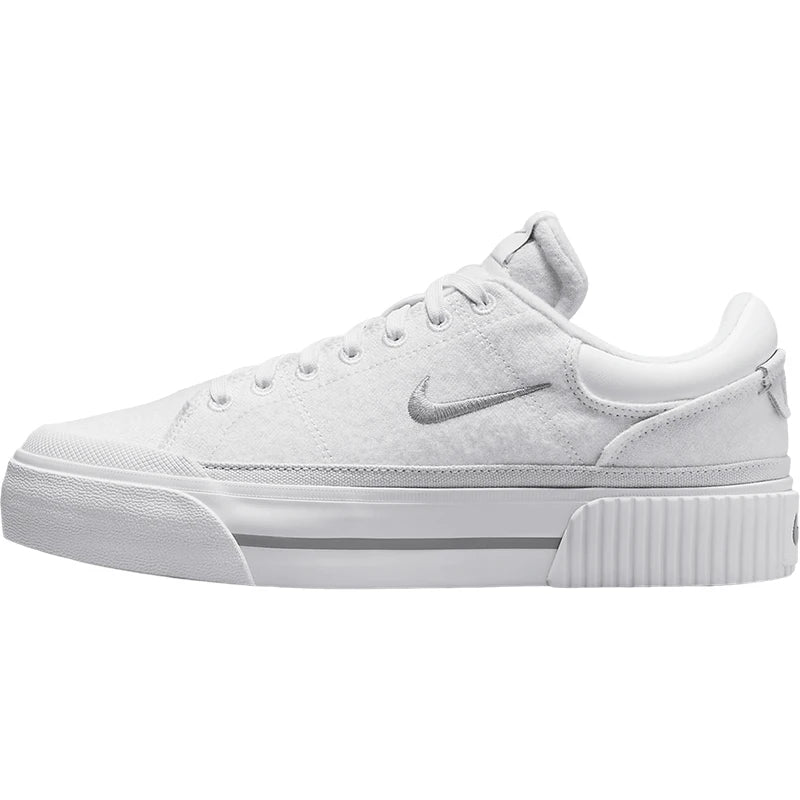 Ténis de skate com plataforma Nike Authentic Legacy Lift para mulher FZ2606-100