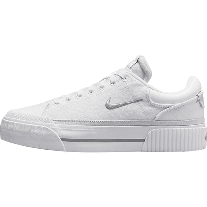 Ténis de skate com plataforma Nike Authentic Legacy Lift para mulher FZ2606-100