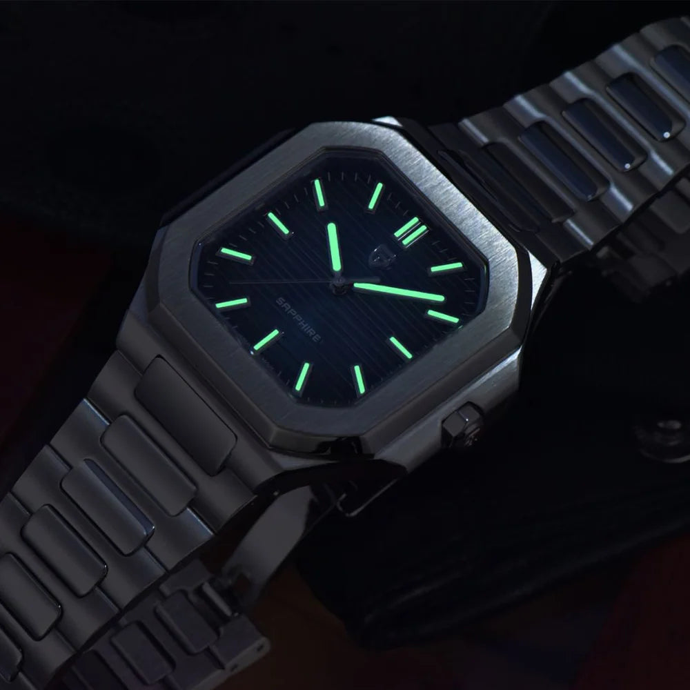 Reloj cuadrado de cuarzo para hombre PAGANI DESIGN New V2, marca de lujo premium, deportivo, resistente al agua, de zafiro y acero inoxidable