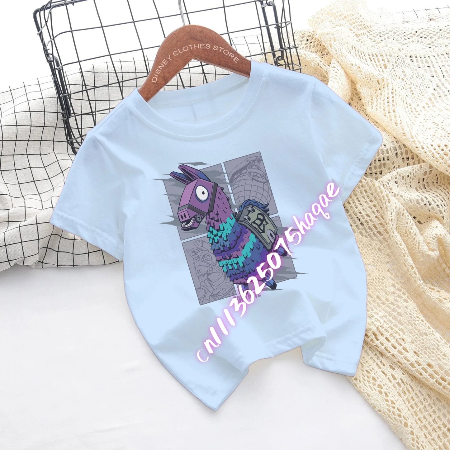 Fortnites Children T-shirts Game Cartoon Printed Figures Fortress Night Tees Game Short Sleeves Tops Summer Boys Girls Clothes
