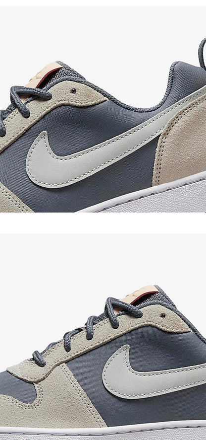 Ténis desportivos casuais de cano baixo Nike Authentic Court Borough para homem e mulher 861533-400