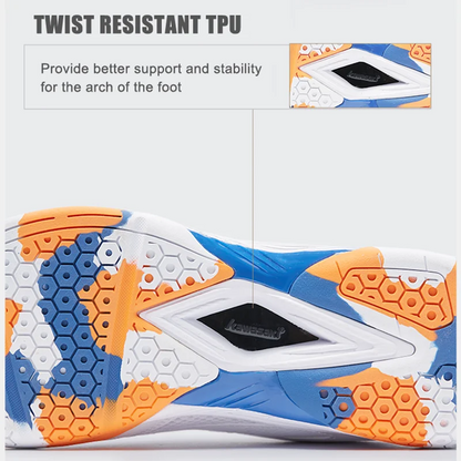 Sapatilhas de badminton masculinas Kawasaki. Sapatilhas desportivas profissionais para mulher. Sapatilhas respiráveis para recintos fechados. K-086