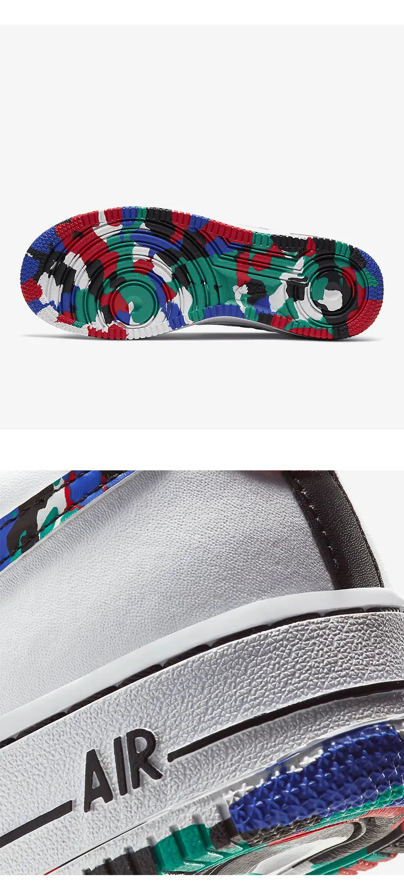 Nike eredeti AF1 Air Force One szezonális új női alacsony szárú szabadidőcipő CU4632-100