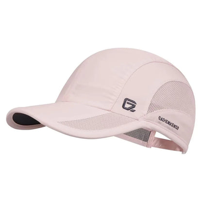 GADIEMKENSD Unisex Quick Dry Sports Cap - Running, Hiking, Golf - Sun Protective Outdoor Cap (Gorra Running, Boné Corrida）