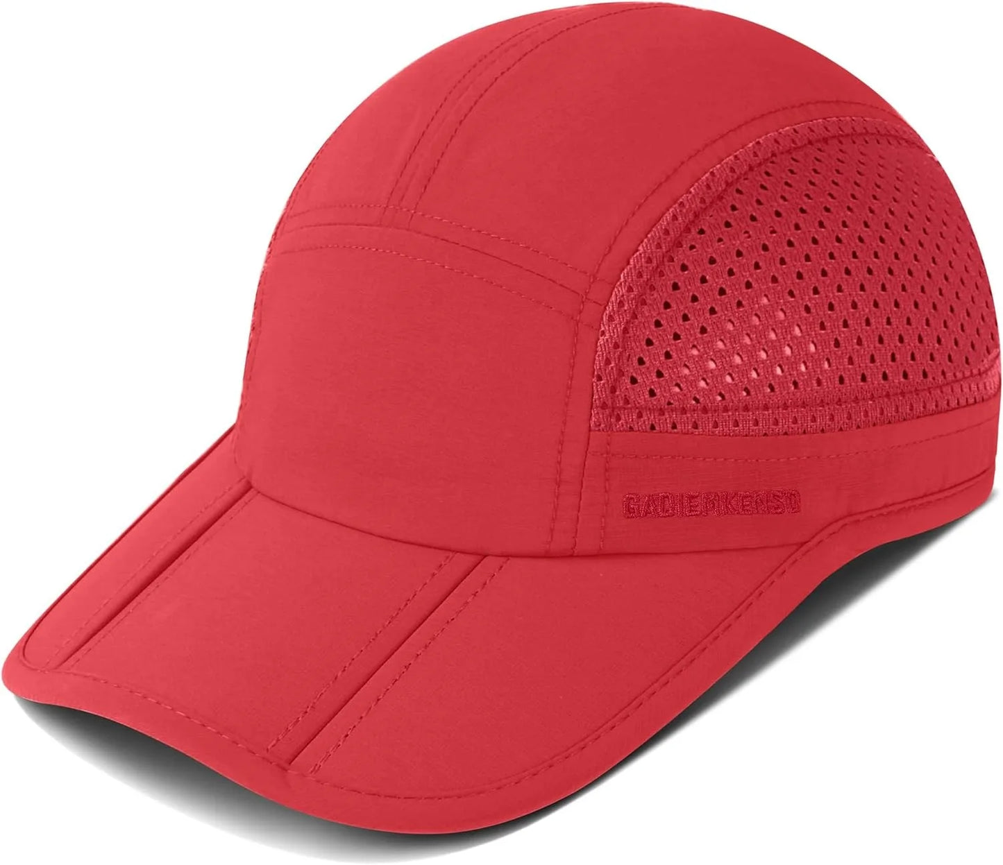 GADIEMKENSD Quick-Drying Foldable Portable Baseball Caps For Men Summer Sea Wave Embroidery Unisex Sport Sun Hats Snapback Cap