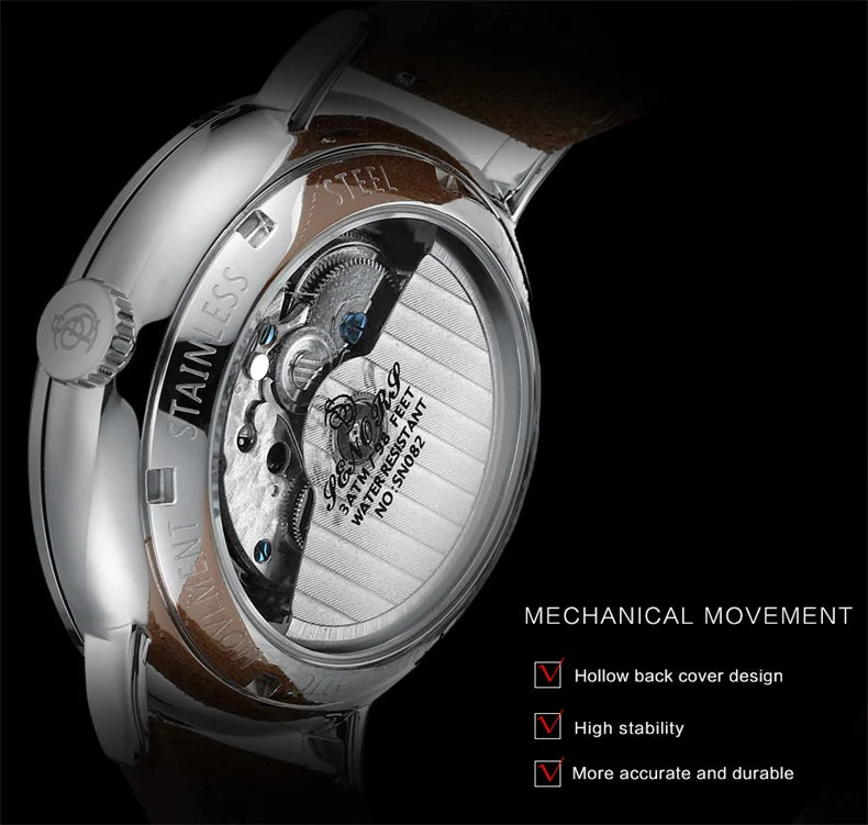 NEW Watch For Men Top Brand Luxury Sport Automatic Mechanical Men's Watches Military Style Waterproof Wristwatch Men Watch