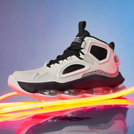 Men's Basketball Shoes Breathable Cushioning Non-Slip Running Gym Training Athletic Sneakers for Women
