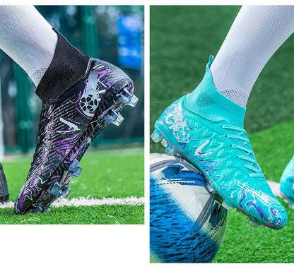Novas Chuteiras de Futebol Profissionais para Homem, Antiderrapantes, Unissexo, Respiráveis, para Futsal e Desporto, Ultraleves, Drop Shipping