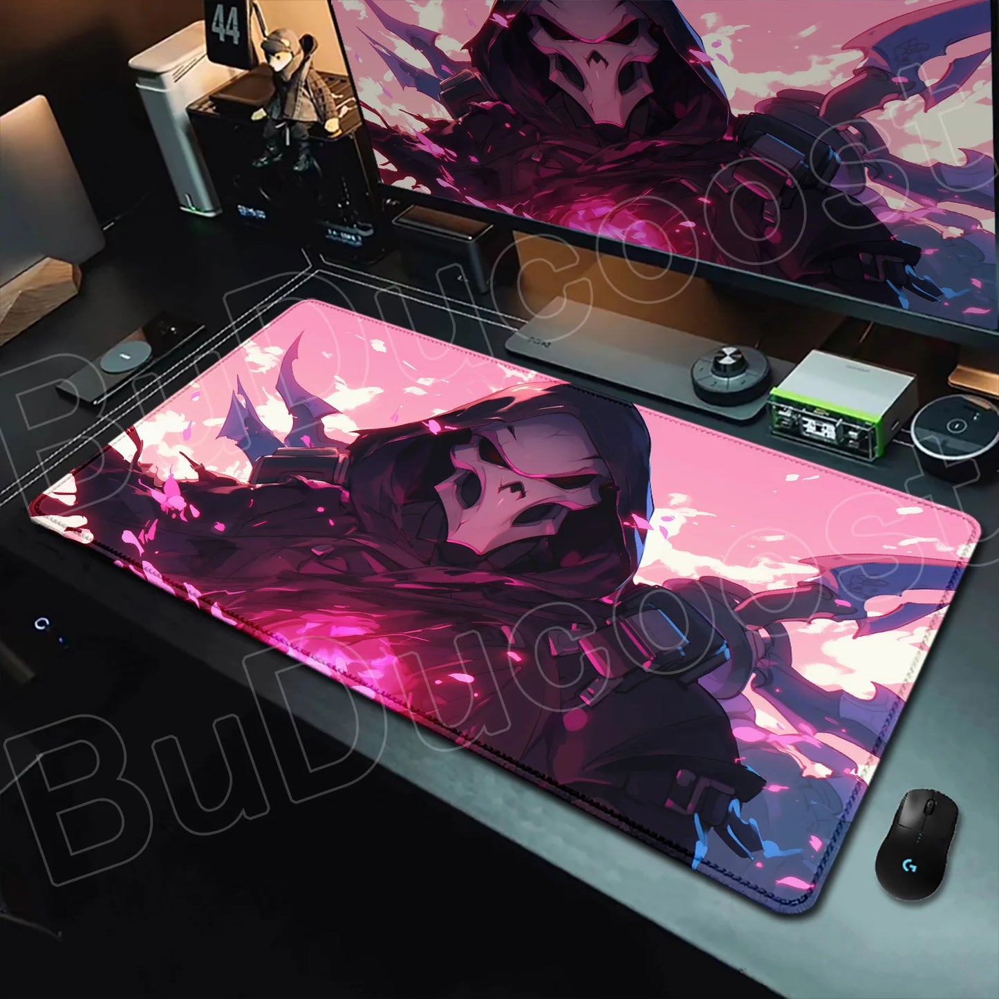 Overwatch Gaming Anime Girl Large XXL Mouse Pad HD Printing Computer Keyboard Mats Laptop Office Rubber Soft Desk Rug 900x400 mm