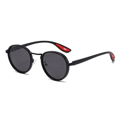 Metal Oval Lens Sunglasses UV Protection Retro Small Frame Sun Glasses Classic Brand Designer Eyepiece for Women Men