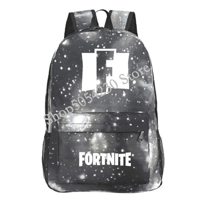 Fortnite Games Backpack Fortnite School Bags for Teenagers Unisex Schoolyard Laptop Mochilas Travel Casual Bags
