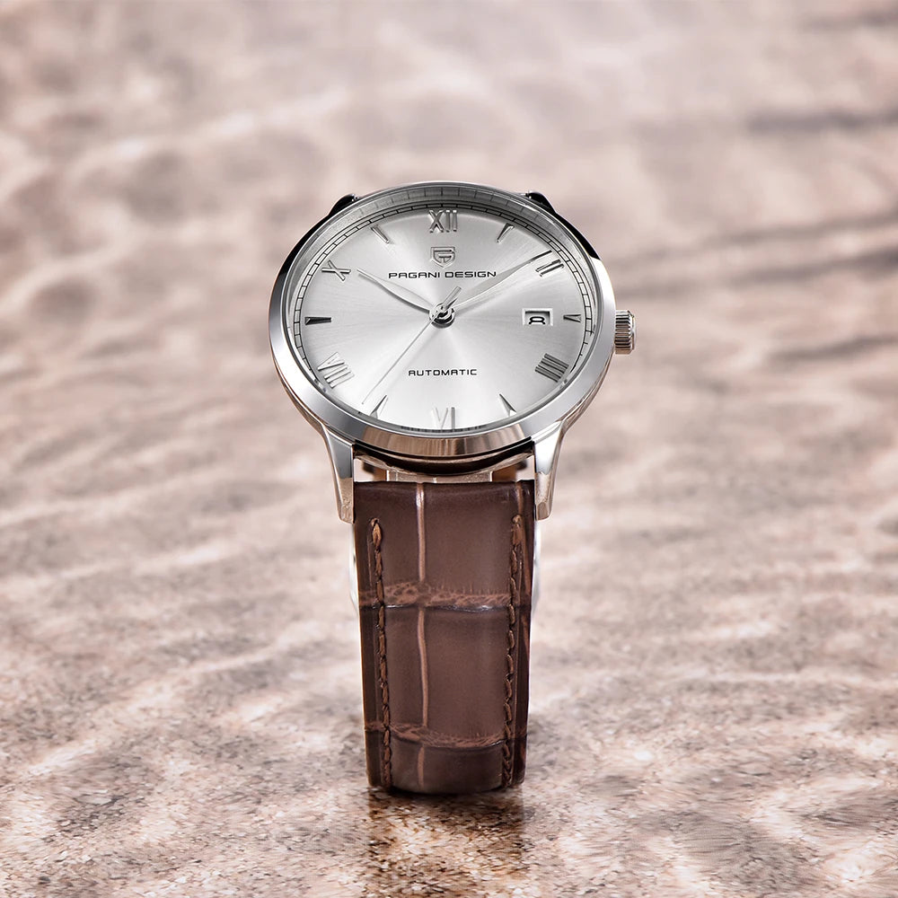 PAGANI DESIGN New NH35 Pilot Men's Mechanical Watch Top Brand Sapphire Glass Automatic Watch 100M Waterproof Stainless Steel Watch