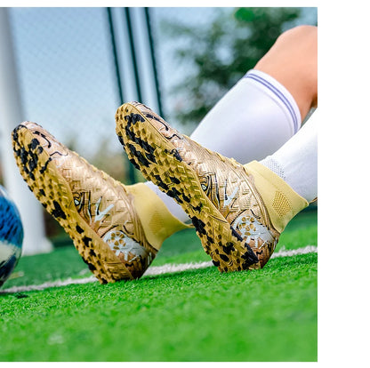 Novas Chuteiras de Futebol Profissionais para Homem, Antiderrapantes, Unissexo, Respiráveis, para Futsal e Desporto, Ultraleves, Drop Shipping