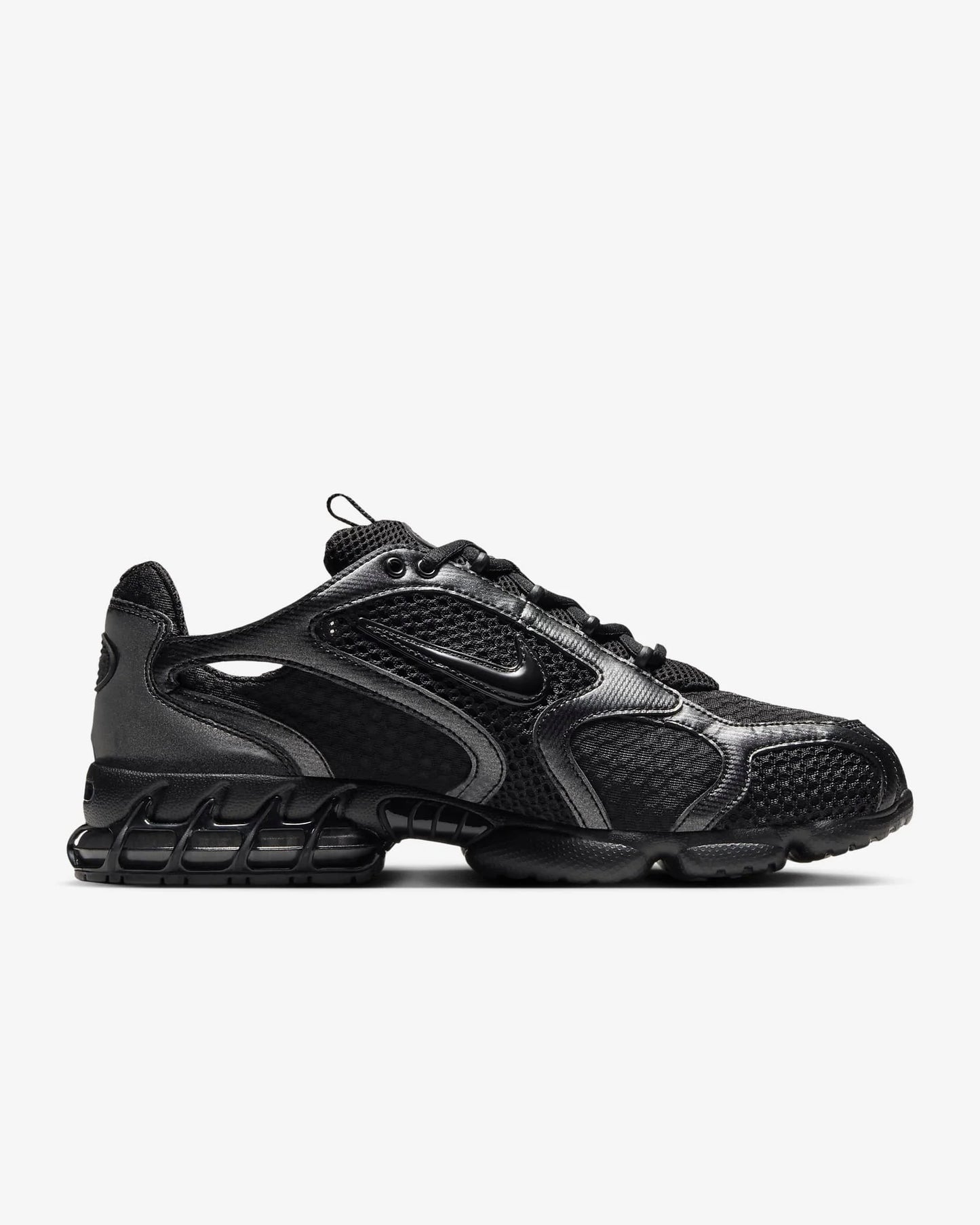 Nike Air Zoom Spiridon Cage 2 Unisex Χαμηλά Casual Παπούτσια Αθλητικής Ένδυσης Ανθεκτικά στη Φθορά Γκρι Κόκκινα Lifestyle Υποδήματα CJ1288-600