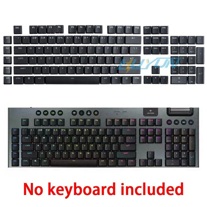 G915 913 TKL G815 G813 Textured Anti Slip Transparent Backlit Keycap, Suitable for Logitech Mechanical Keyboard