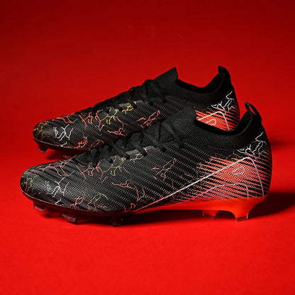 New Men's Football Boots Non-Slip Soccer Shoes Training Sneakers FG Top Quality Cleats Wholesale Drop Shipping Unisex Adult